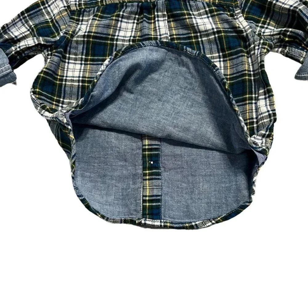 Baby Gap 18-24m Plaid Flannel Button Down Shirt